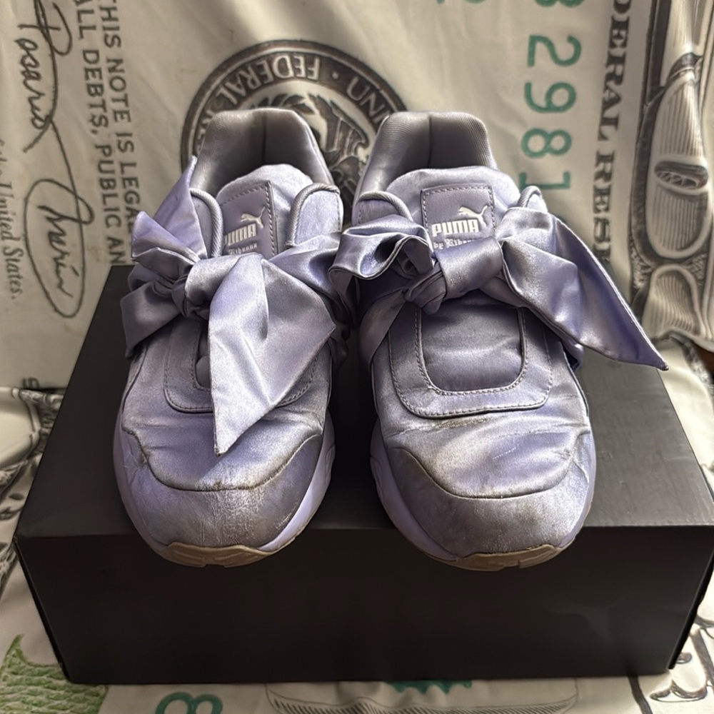Puma x Fenty by Rihanna Bow Creeper Lace Up Sneakers. Size 8 - Picture 2 of 7